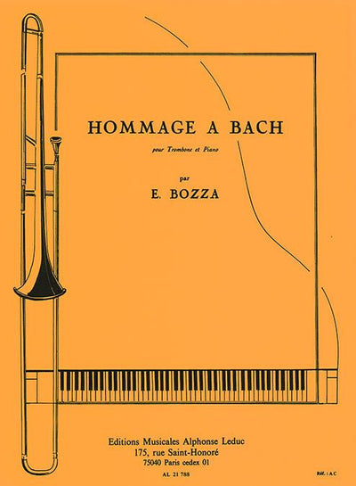 バッハへのオマージュ   バッハを讃えて（トロンボーンソロ）／Hommage A Bach