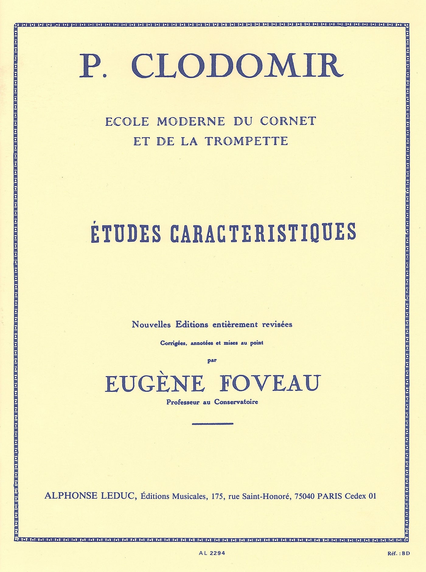 12の性格的な練習曲 12の特徴的な練習曲（トランペット）／12Etudes Caracteristiques (Trumpet)