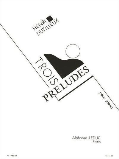 3つの前奏曲（ピアノソロ）／Trois Preludes