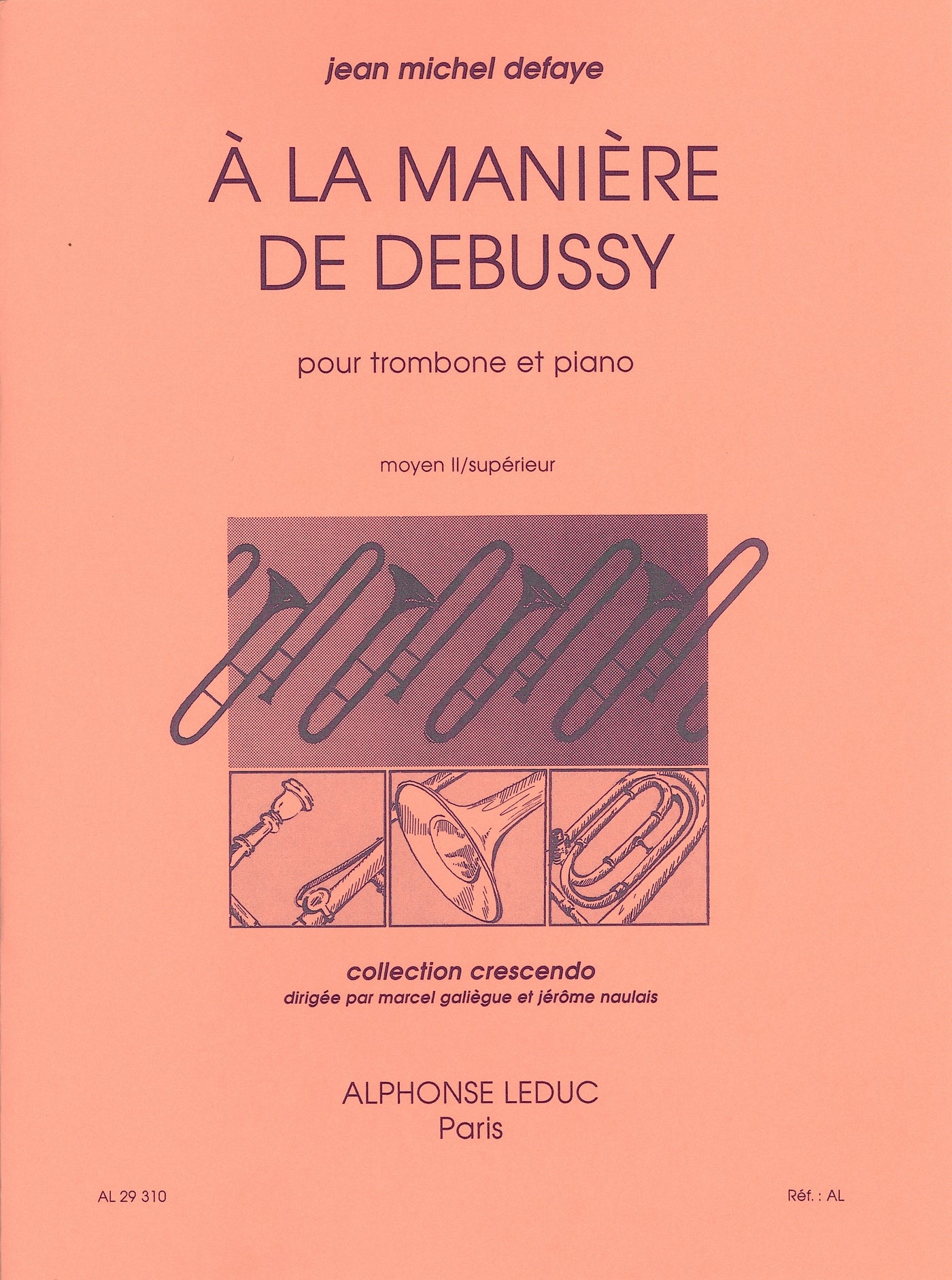 ドビュッシー風に （トロンボーンソロ）／A La Maniere de Debussy