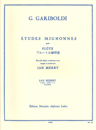 フルート小練習曲（フルート）／Etudes Mignonnes Op. 131