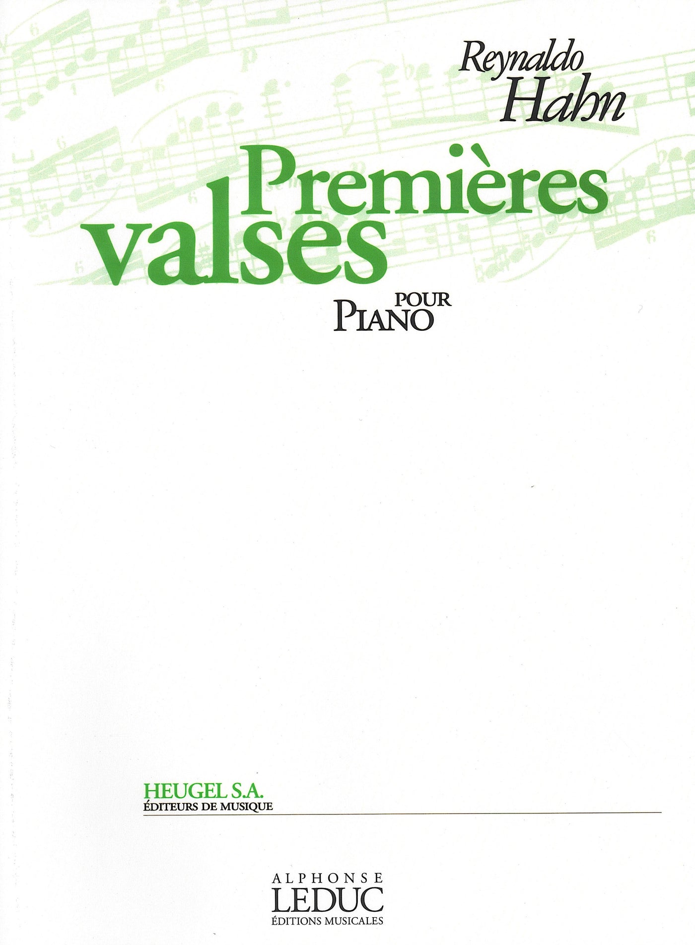 最初のワルツ（ワルツ 第1集）（ピアノソロ）／Premieres Valses (Piano Solo)