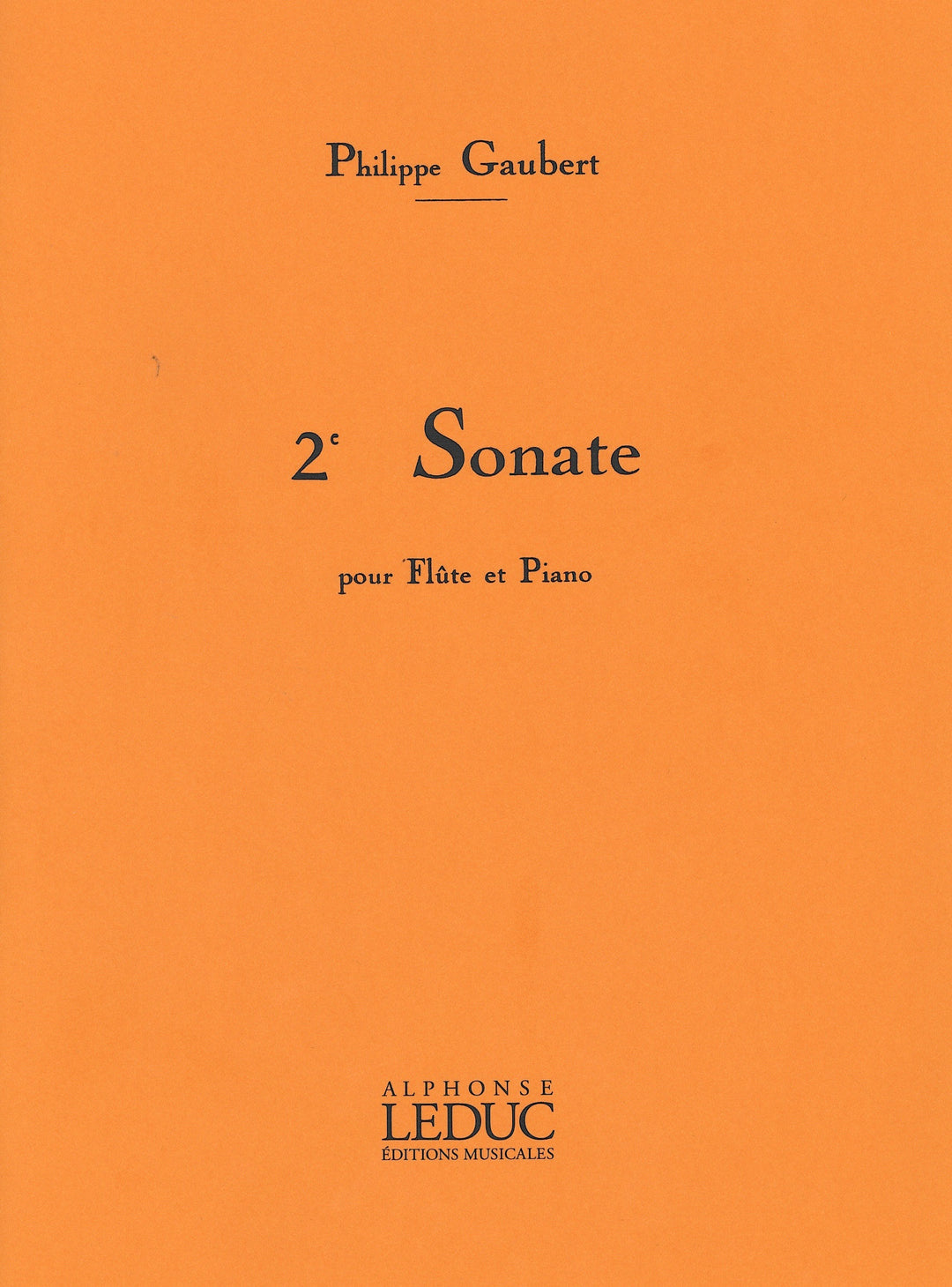 フルート・ソナタ 第2番（フルートソロ）／Seconde Sonate – ウィンズ