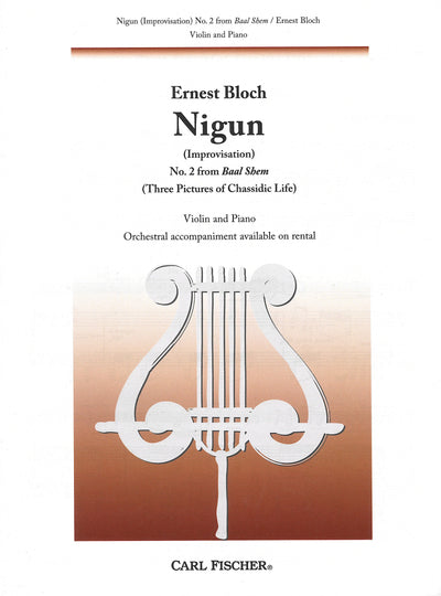 ニーグン（即興）（「バール・シェム」より第2曲）（ヴァイオリンソロ）／Nigun (Improvisation) (No. 2 from Ball Shem)