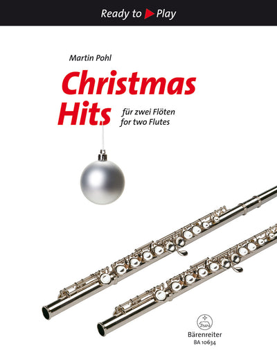 2本のフルートのためのクリスマス・ヒッツ（フルートデュエット）／Christmas Hits for Two Flutes (Barenreiter)