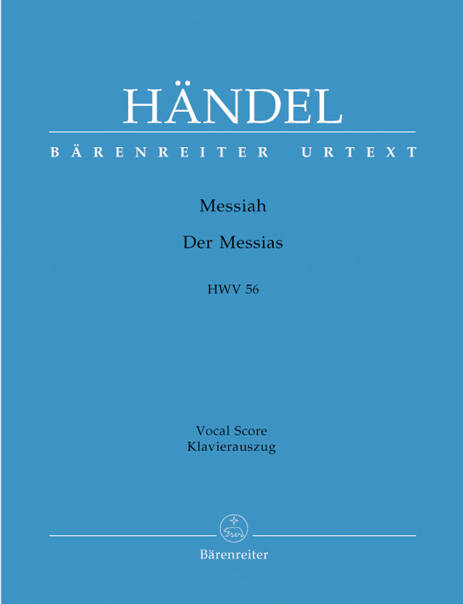 オラトリオ「メサイア HWV 56」（英語/独語）／The Messiah HWV 56 (Vocal Score) (English/German)