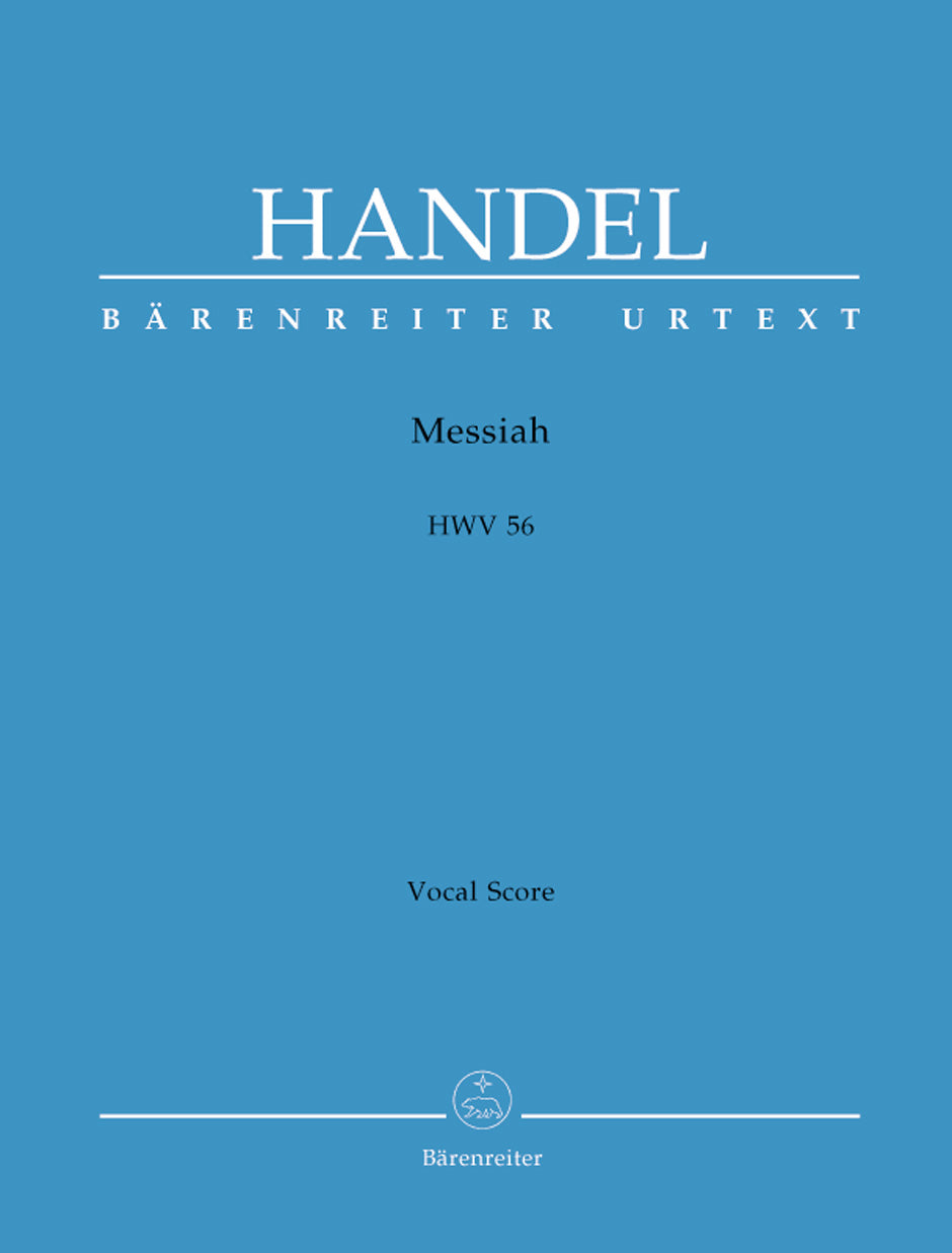 オラトリオ「メサイア HWV 56」（英語）／The Messiah HWV 56 (Vocal Score) (English)