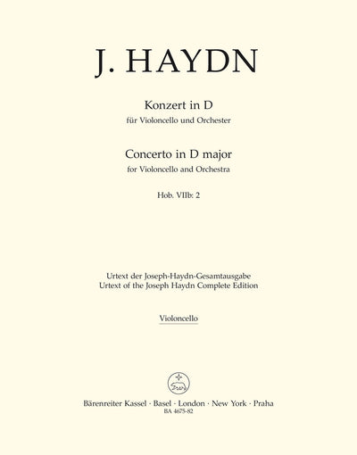 Cello Concerto in D Major Hob. VIIb:2