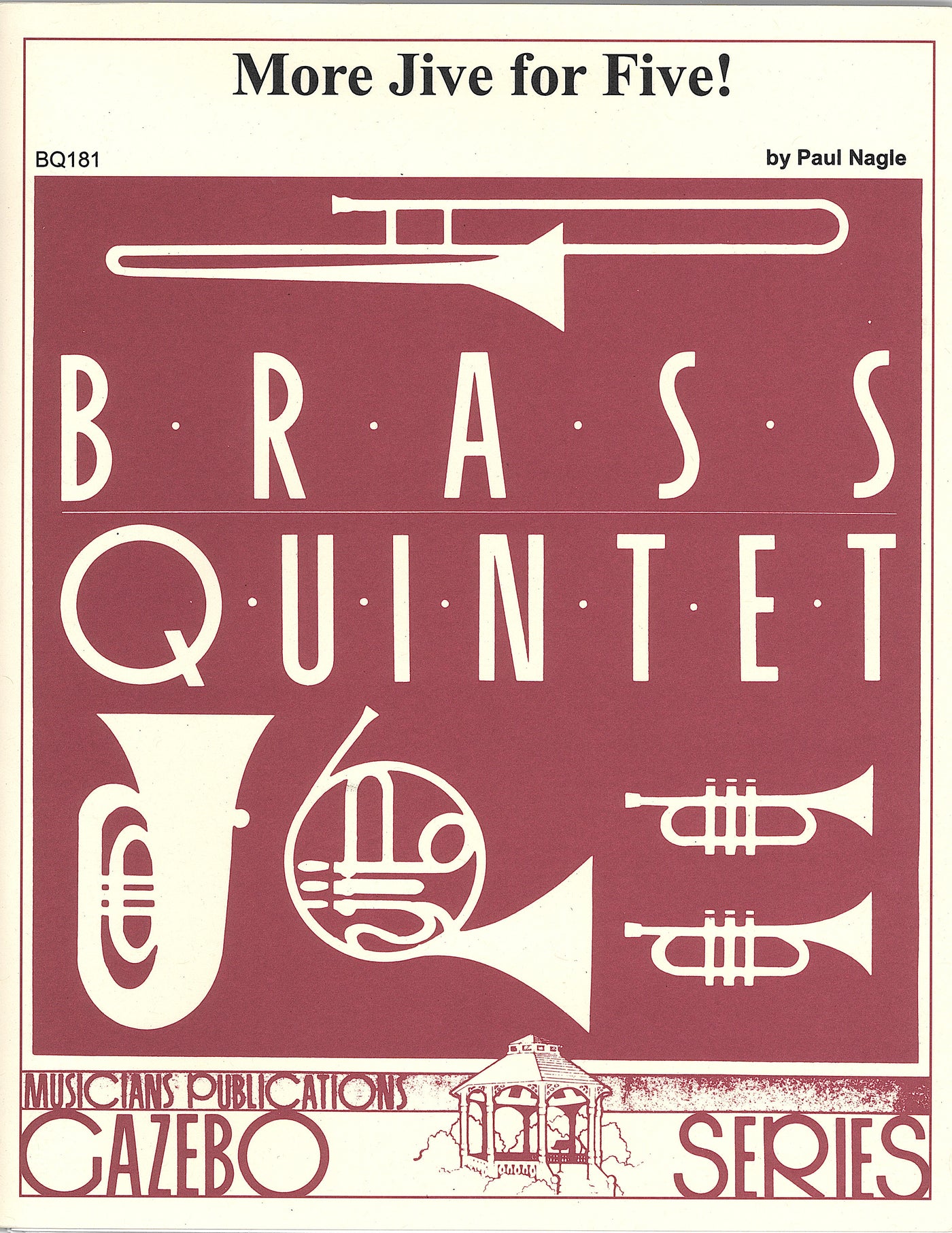 モア・ジャイヴ・フォー・ファイヴ（金管5重奏）／More Jive for Five (Brass Quintets)