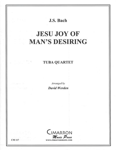 主よ、人の望みの喜びよ（バリ・テューバ4重奏）／Jesu, Joy of Man's Desiring(Bari-Tu Quartet) (Cima