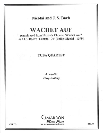 目覚めよ、と呼ぶ声あり（バリ・チューバ4重奏）／Wachet Auf (Bari-Tuba Quartet) (Cimarron Music)