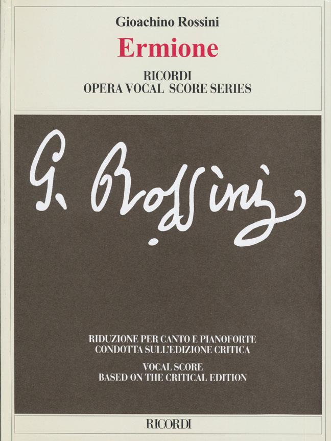 歌劇「エルミオーネ」（伊語/英語）／Ermione (Vocal Score)