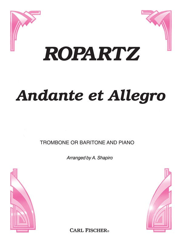 アンダンテとアレグロ（トロンボーンソロ）／Andante et Allegro (Trombone or Baritone & Piano)