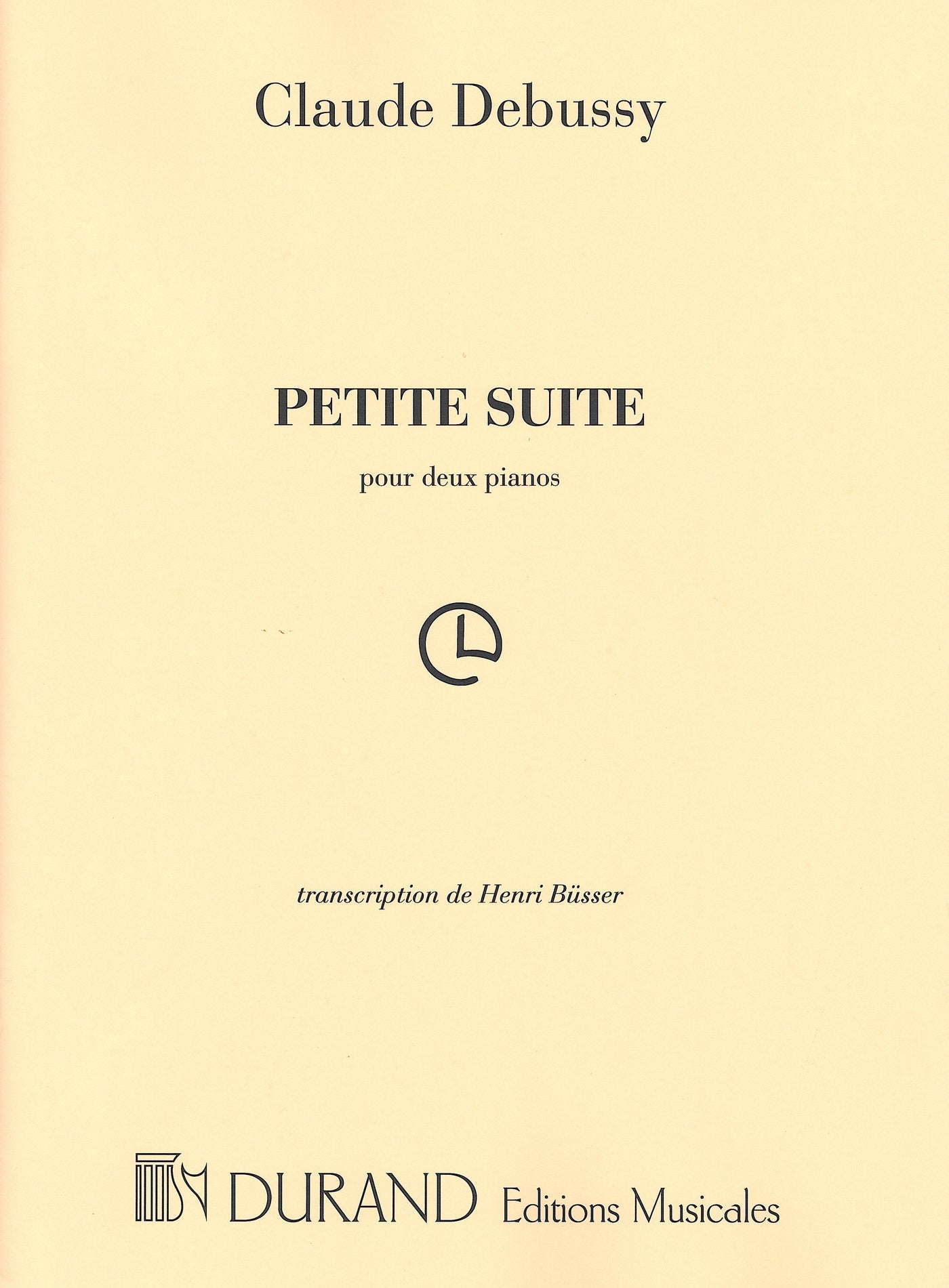 小組曲（2台4手）／Petite Suite (2P4H)