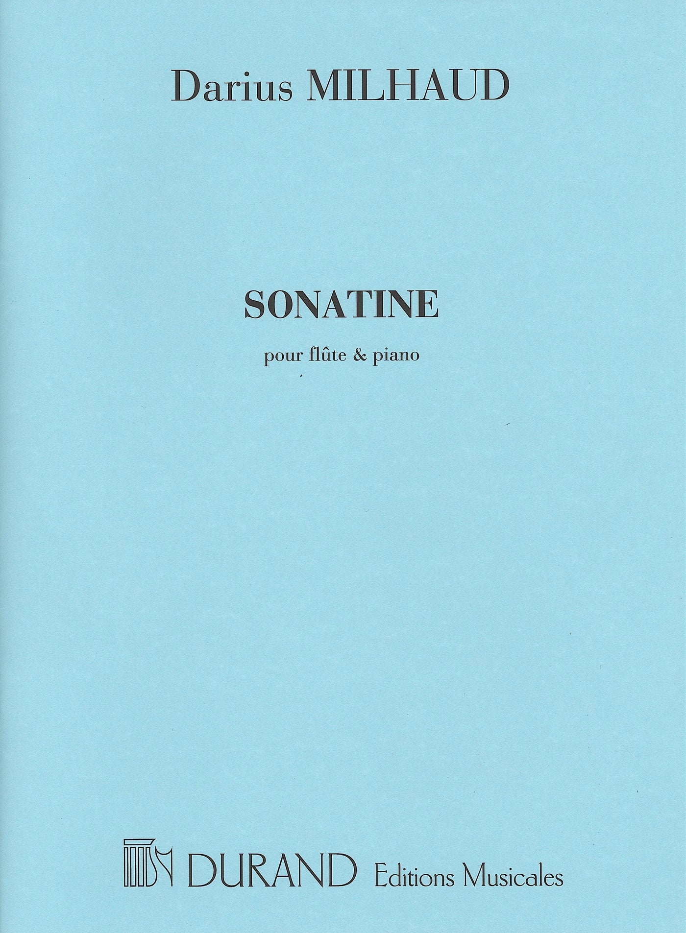 ソナチネ／Sonatine (Flute & Piano)