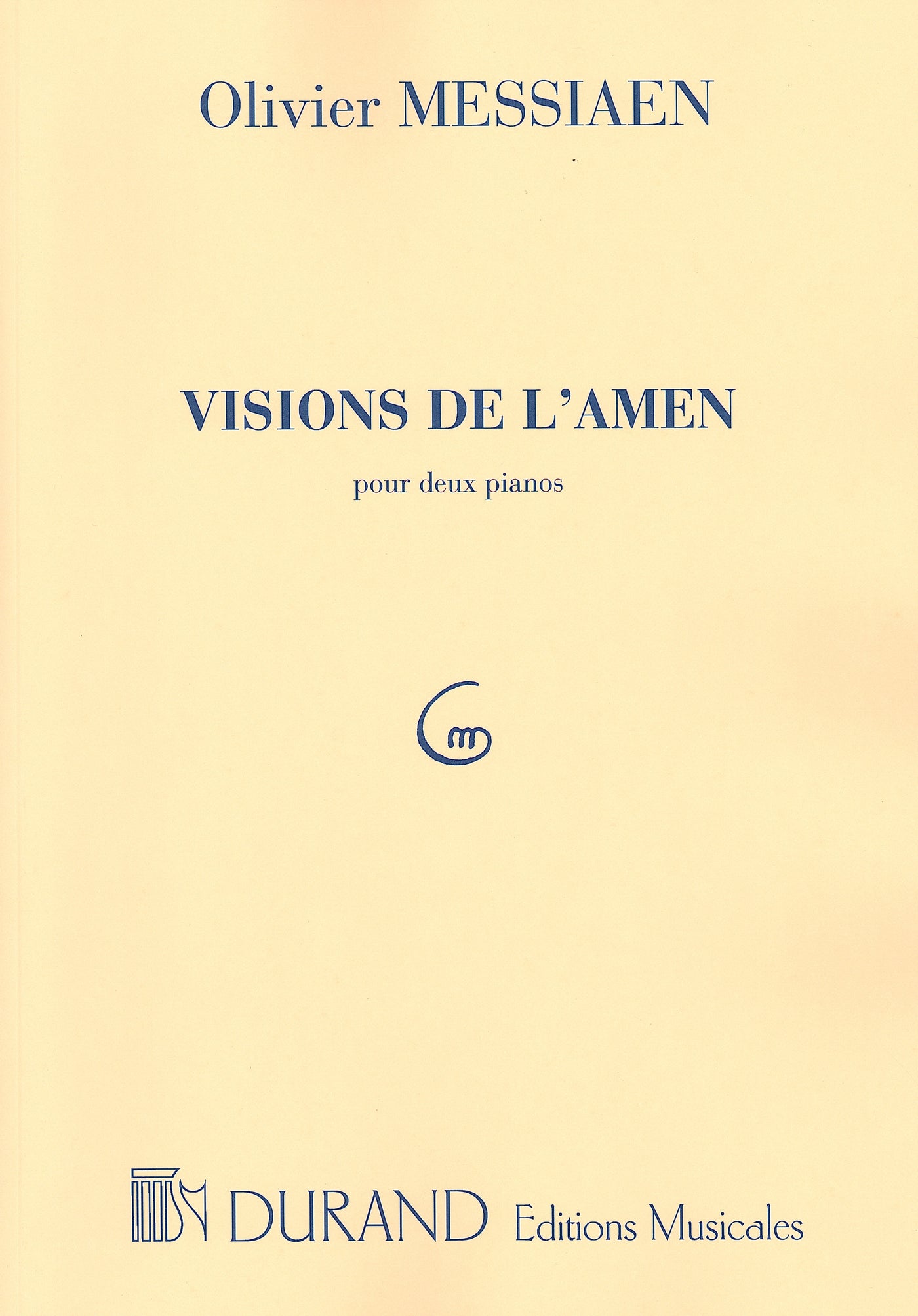 アーメンの幻影（2台4手）／Visions de L'amen