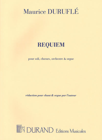 レクイエム（Vocal Score ラテン語）／Requiem Op. 9