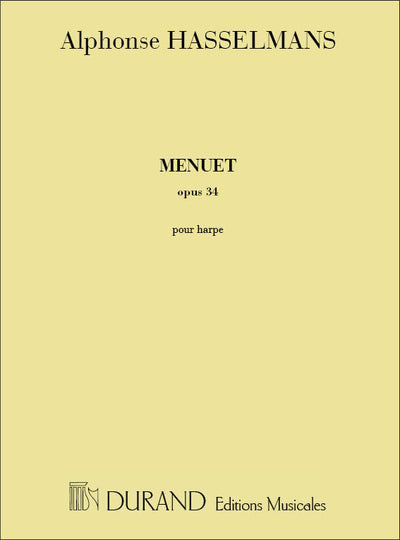 Menuet Opus 34 (Harp)