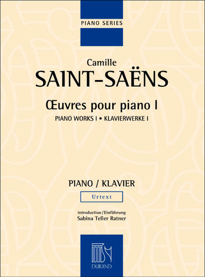 Oeuvres Pour Piano I - Piano Works 1