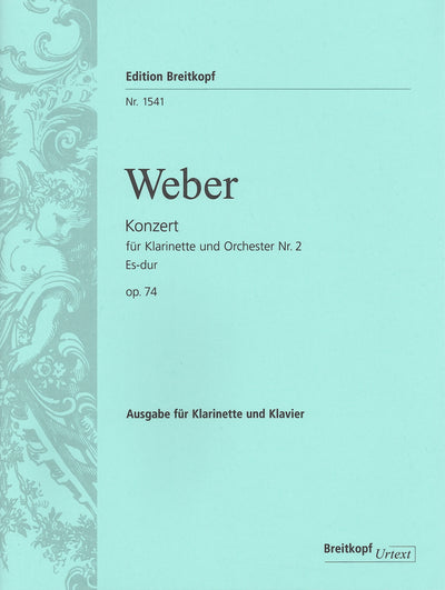 クラリネット協奏曲 第2番 変ホ長調 Op.74（クラリネットソロ）／Clarinet Concerto No. 2 in Eb Major Op. 74