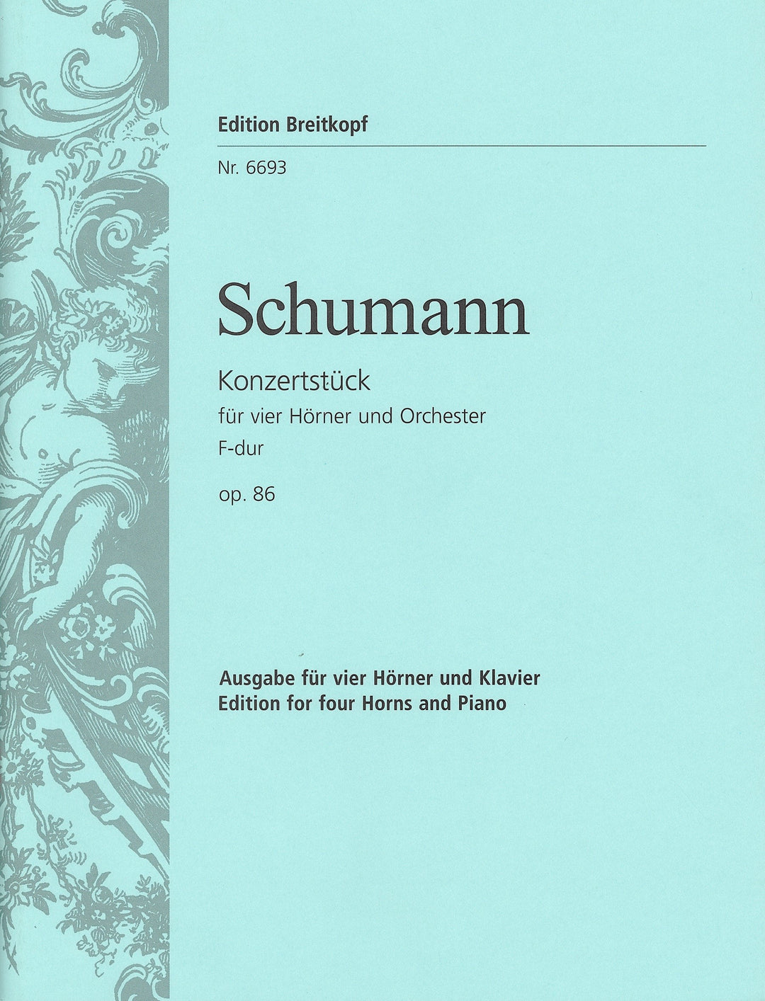 シュトラウス；ディヴェルティメント（クープラン舞曲）op.86〜ポケットスコア 4本のホルンと管弦楽のためのコンツェルトシュテュック 作品86（ホルン