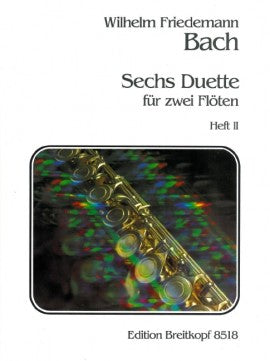 6つの2重奏曲 第2巻（フルートデュエット）／6 Duets Volume 2 (Flute Duet)