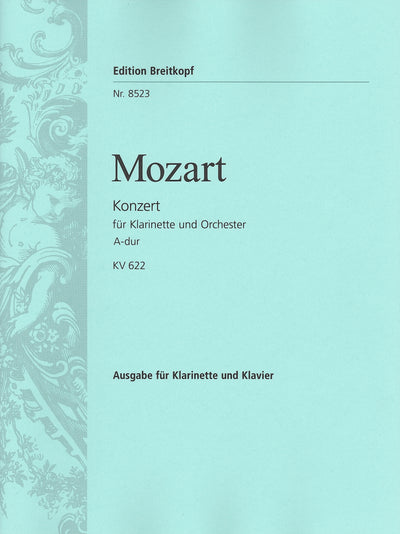 クラリネット協奏曲 イ長調 Kv.622（クラリネットソロ）／Clarinet Concerto in A Major KV 622