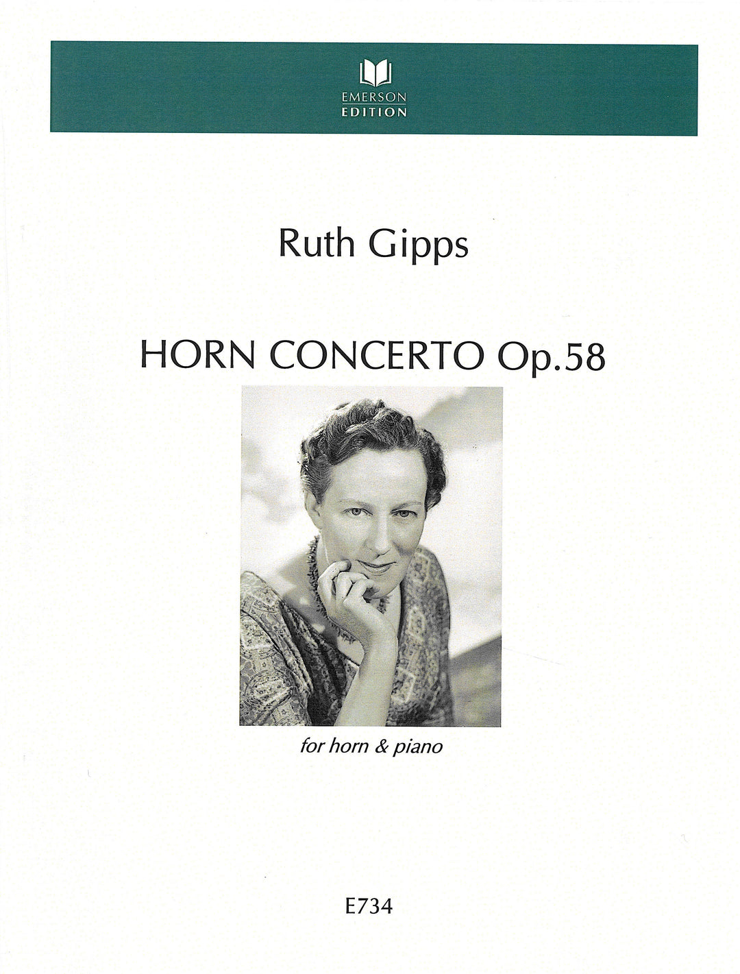 ギップス：ホルン協奏曲 Op.58（ホルンソロ）／Horn Concerto Op. 58