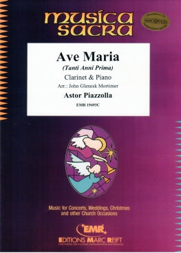 アヴェ・マリア（タンティ・アンニ・プリマ）（クラリネットソロ）／Ave Maria (Tanti Anni Prima) (Clarinet & Piano)