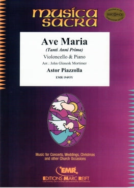 アヴェ・マリア（タンティ・アンニ・プリマ）（チェロソロ）／Ave Maria (Tanti Anni Prima) (Cello & Piano)