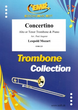 トロンボーン小協奏曲（テナーサックスソロ）／Concertino (Tenor or Alto Trombone & Piano)