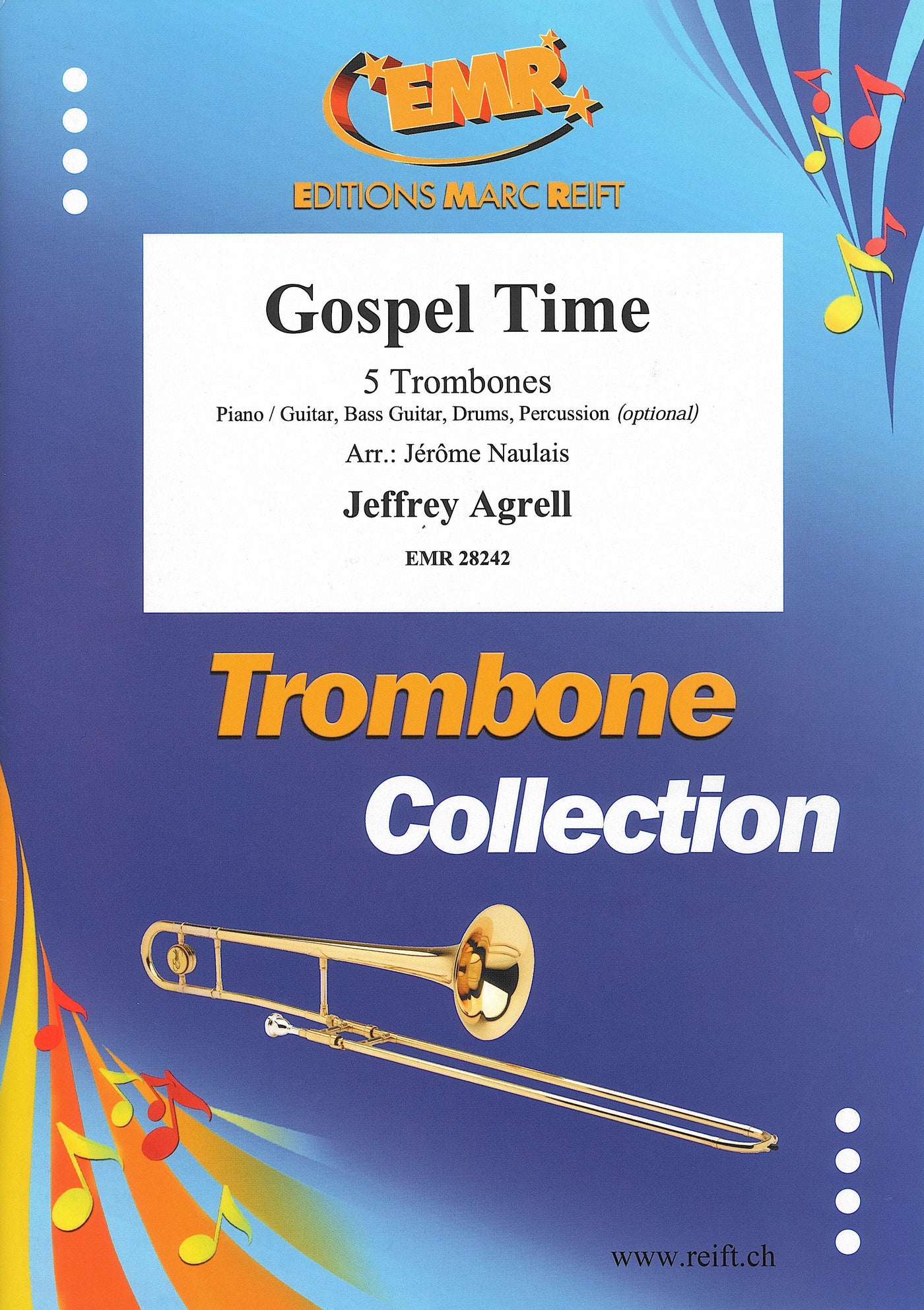 ゴスペル・タイム（トロンボーン5重奏）／Gospel Time (Trombone Quintet)