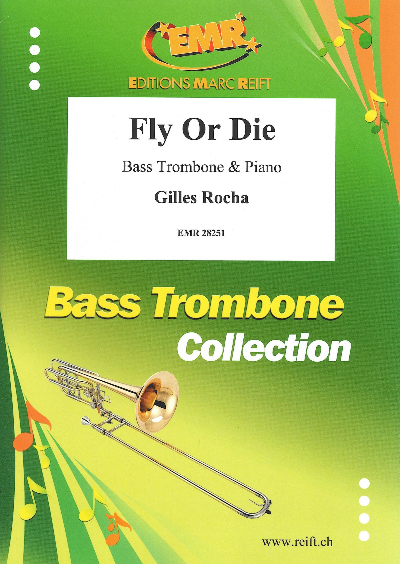 フライ・オア・ダイ（バストロンボーンソロ）／Fly or Die (Bass Trombone & Piano)