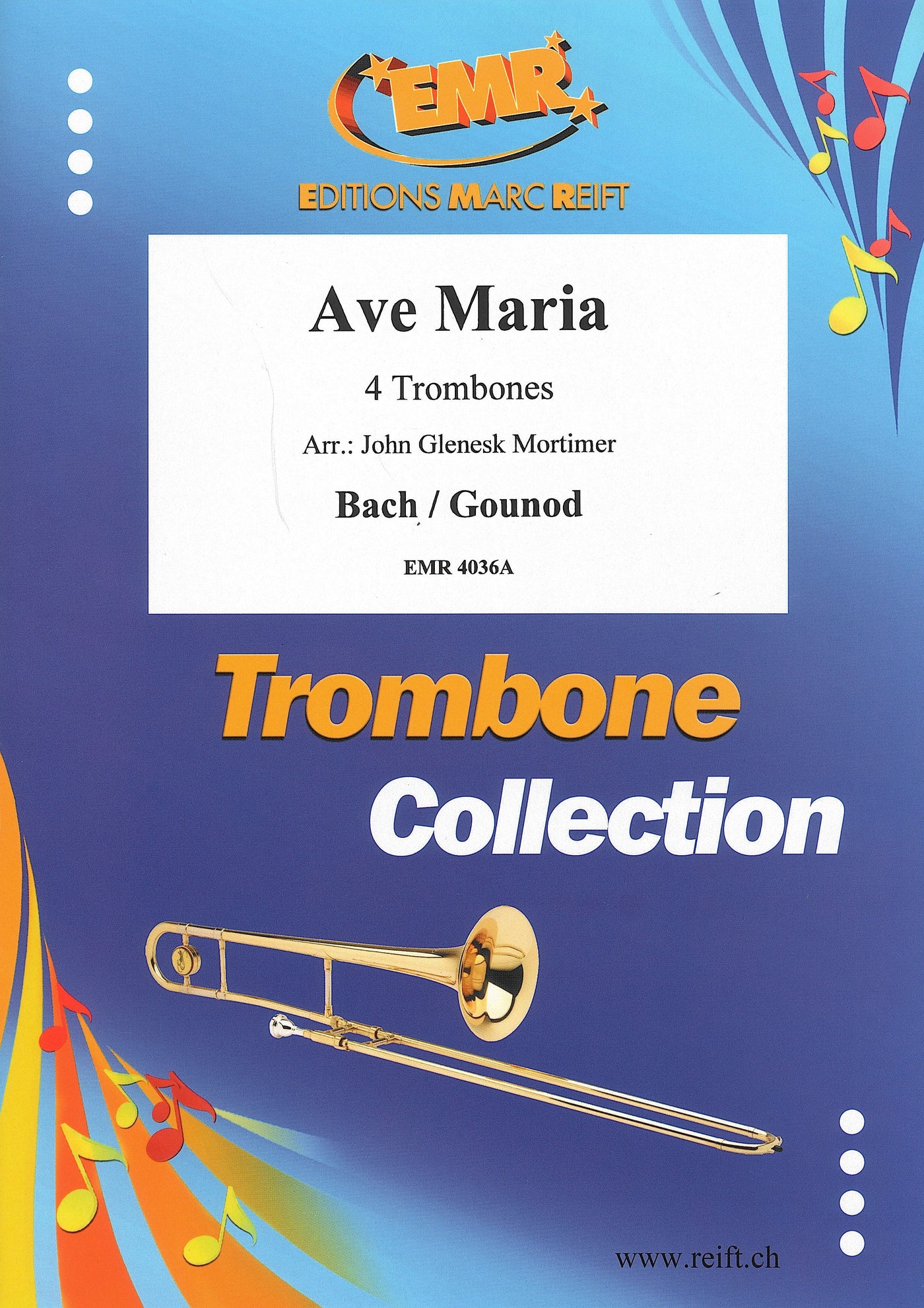 アヴェ・マリア（トロンボーン4重奏）／Ave Maria (Trombone Quartet)