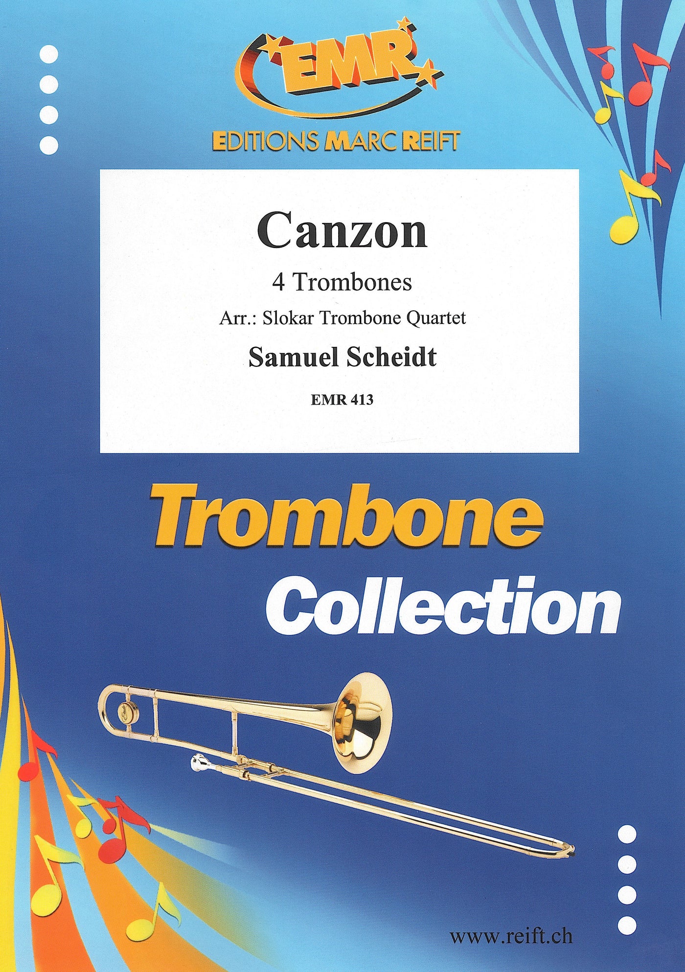 カンツォン（トロンボーン4重奏）／Canzon (Trombone Quartet)