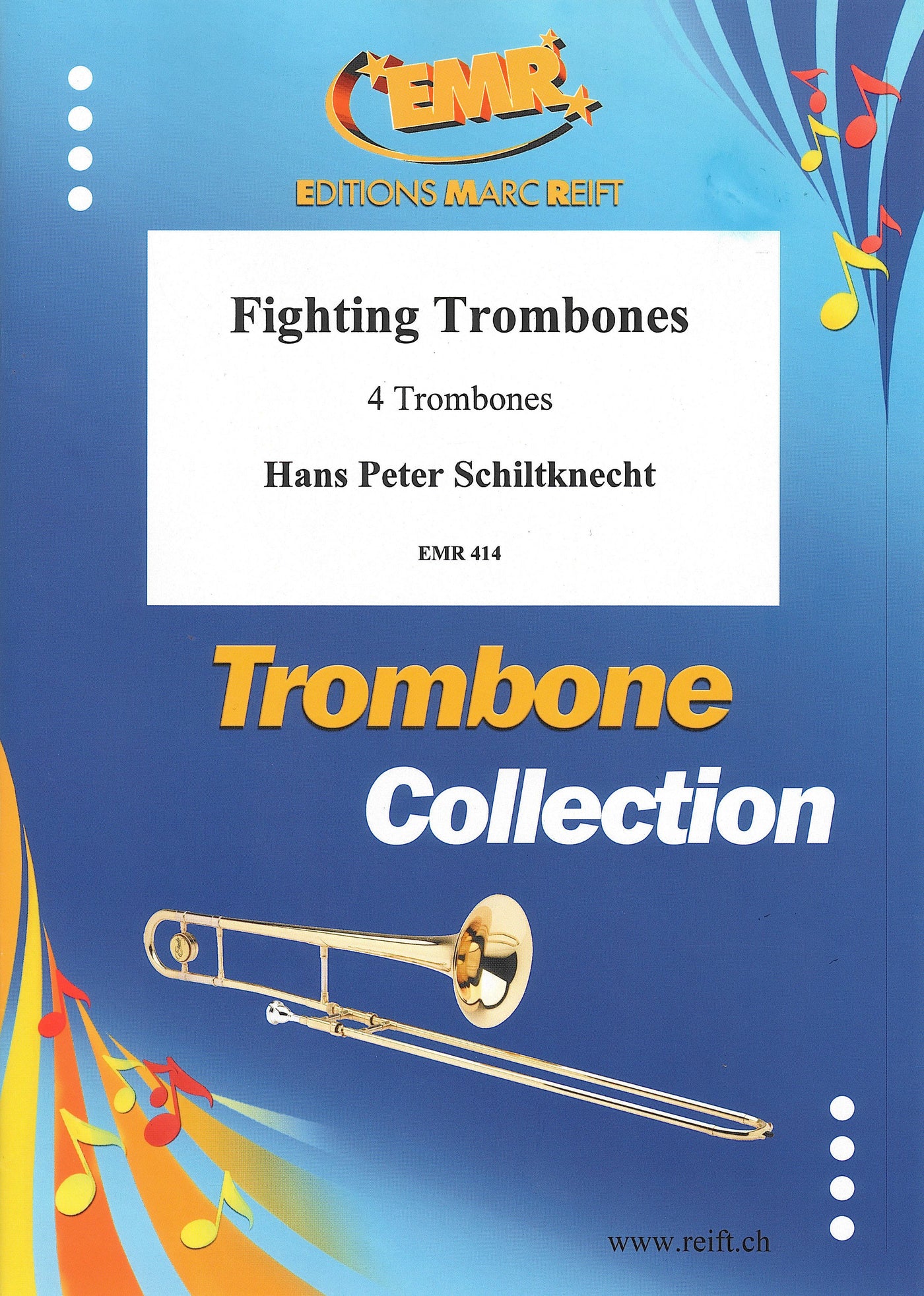 ファイティング・トロンボーン 戦うトロンボーン（トロンボーン4重奏）／Fighting Trombones (Trombone Quartet)