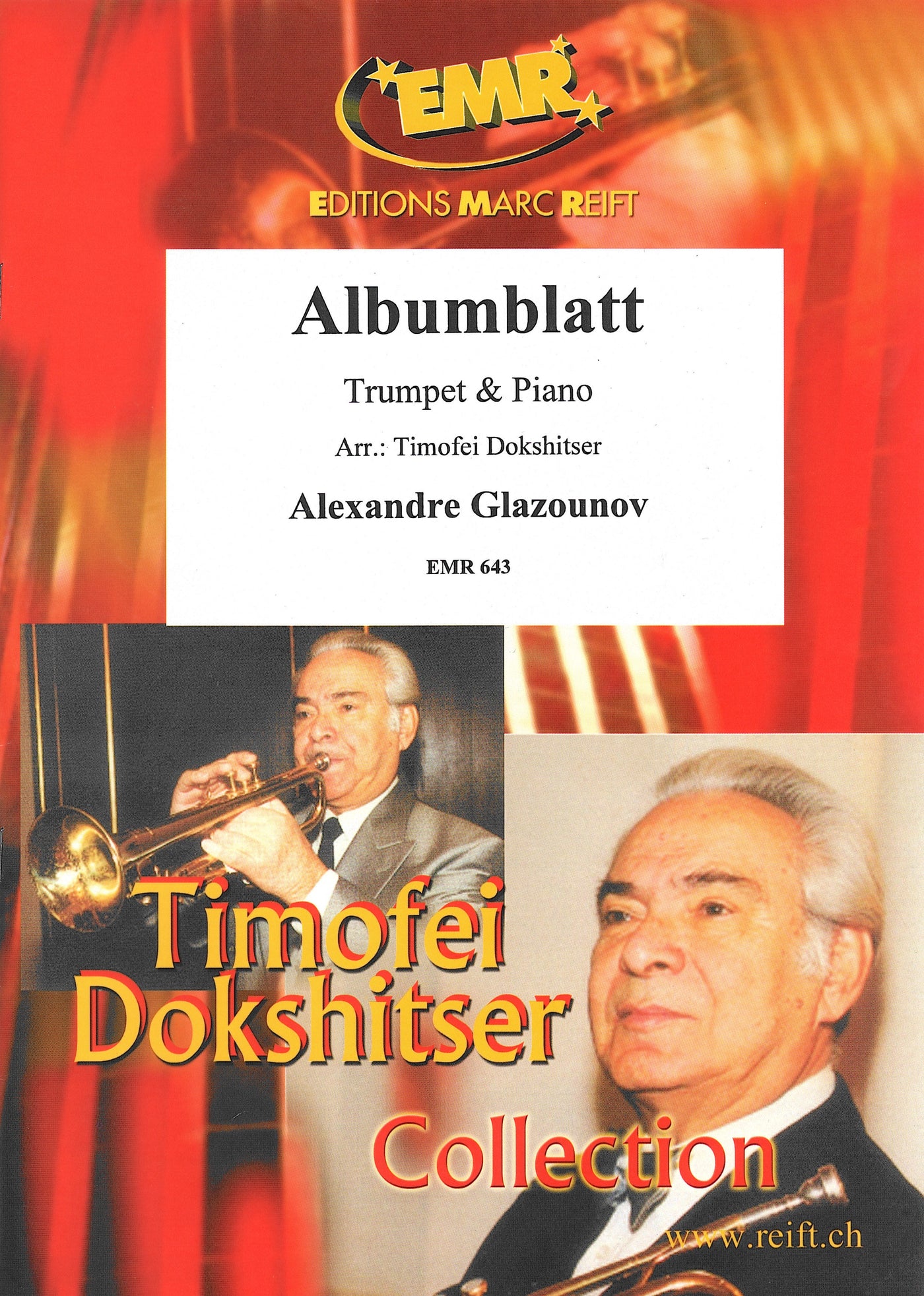 アルバムブラット（アルバムの綴り）（トランペットソロ）／Albumblatt (Trumpet & Piano)