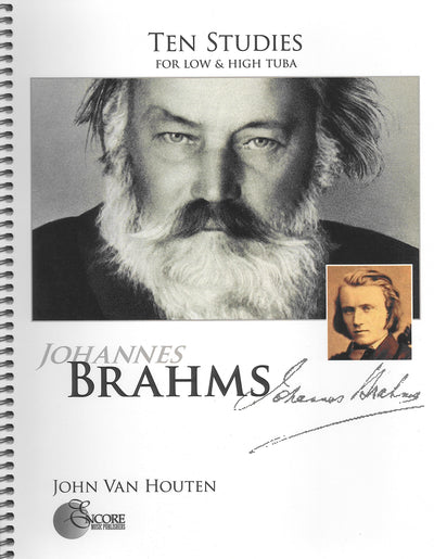 ブラームスによる10の練習曲集（チューバ）／10 Studies by Johannes Brahms (Low & High Tuba)