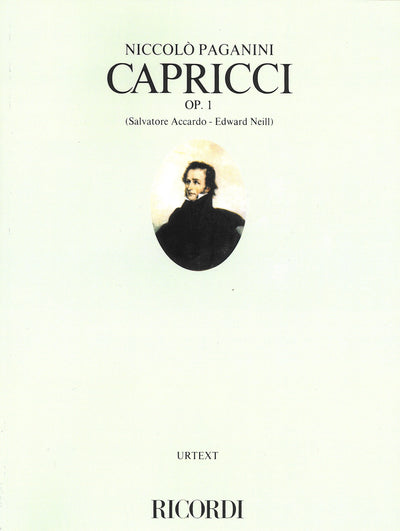 24のカプリス Op.1（ヴァイオリンソロ）／24 Capricci Op. 1