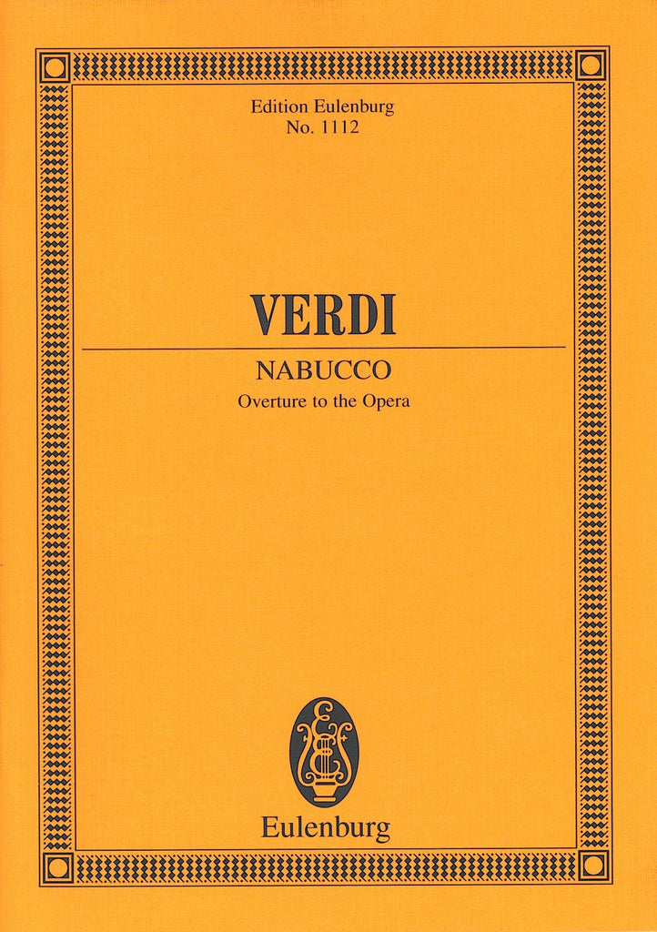 ナブッコ」序曲（スタディスコア）／Nabucco Overture (Study