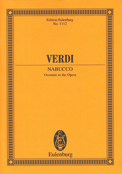 「ナブッコ」序曲（スタディスコア）／Nabucco Overture (Study Score)