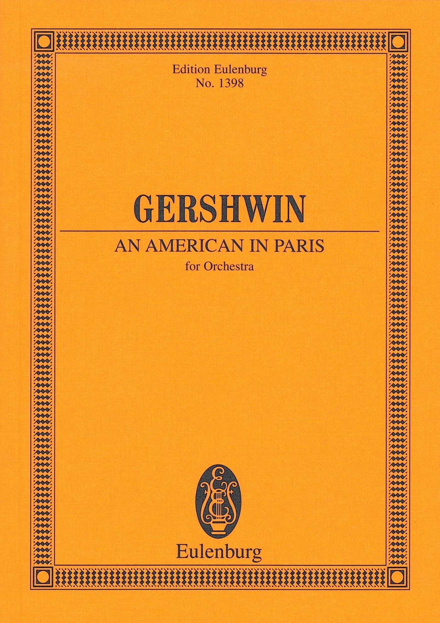 パリのアメリカ人（スタディスコア）／An American in Paris (Orch. Study Score)