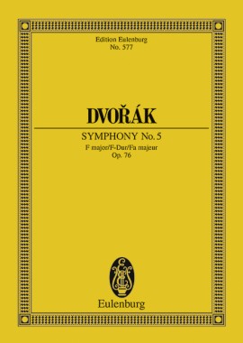 交響曲 第5番 ヘ長調 Op.76（スタディスコア）／Symphony No. 5 in F Major Op. 76 (Study Score)