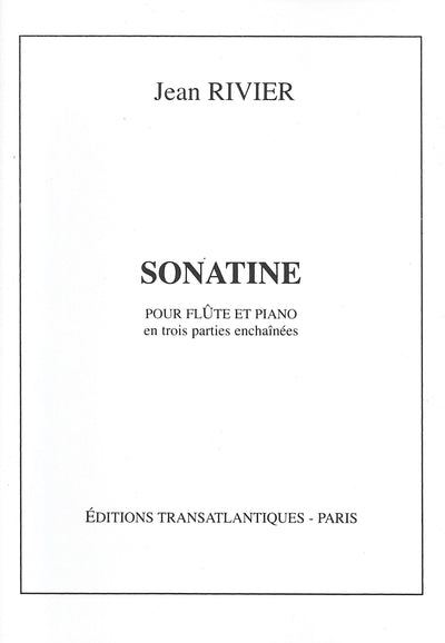 フルートとピアノのためのソナチネ（フルートソロ）／Sonatine (Flute & Piano)