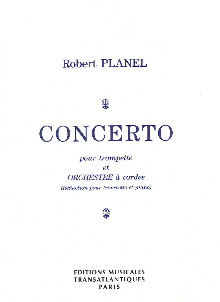 トランペット協奏曲（トランペットソロ）／Concerto (Trumpet & Piano