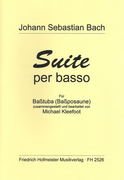 テューバのための組曲（抜粋版）（チューバソロ）／Suite per Basso (Tuba or Bass Trombone)