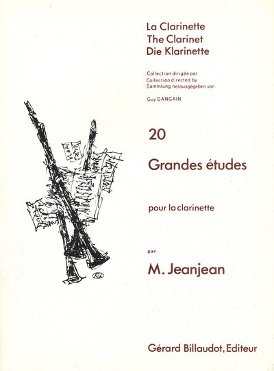 20の大練習曲（クラリネット）／20 Grandes Etudes