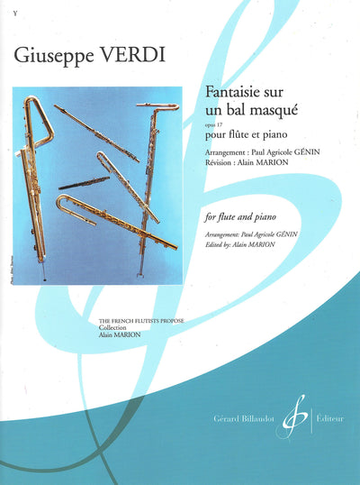 「仮面舞踏会」による幻想曲 Op.17（フルートソロ）／Fantaisie sur un Bal Masque Op. 17