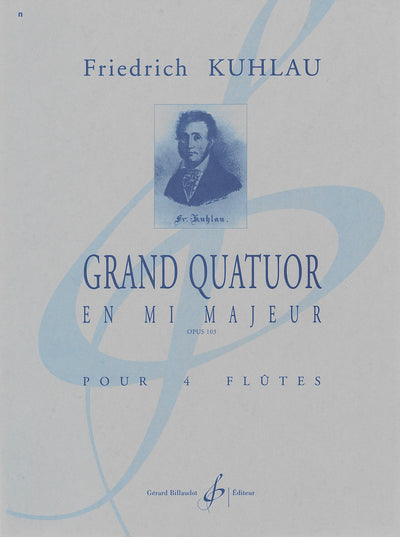 グランド・カルテット ホ長調 Op.103（フルート4重奏）／Grand Quatuor en Mi Majeur Op. 103