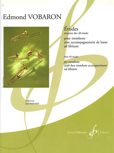 18の練習曲（40の練習曲からの抜粋）（トロンボーン）／Etudes - extraites des 40 Etudes (Trombone)